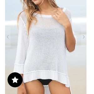 S/M WOODEN SHIPS EASY PEASY 3/4 CREW COTTON